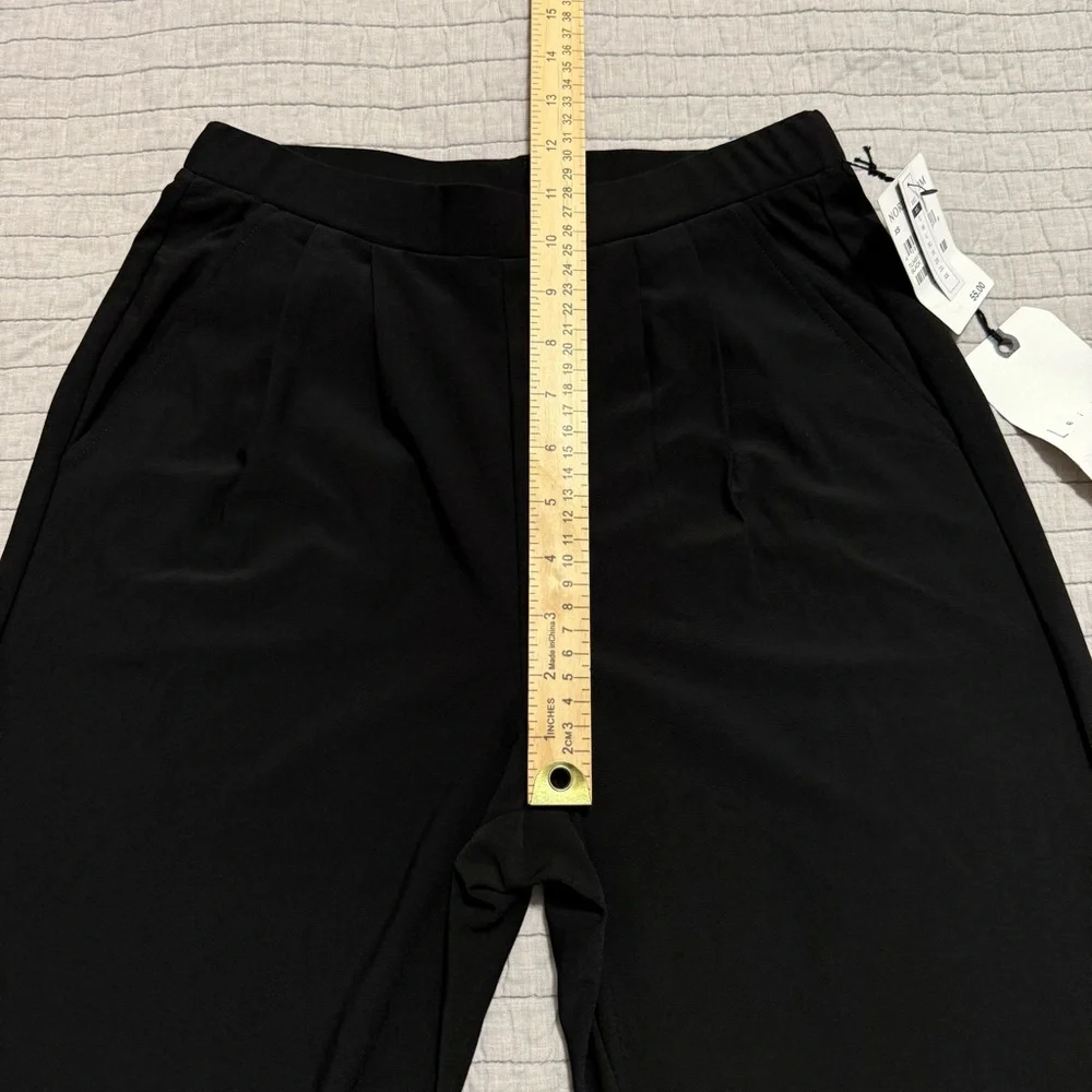 Leith Women's Black Pleat Front Trouser Size XS - Picture 7 of 9